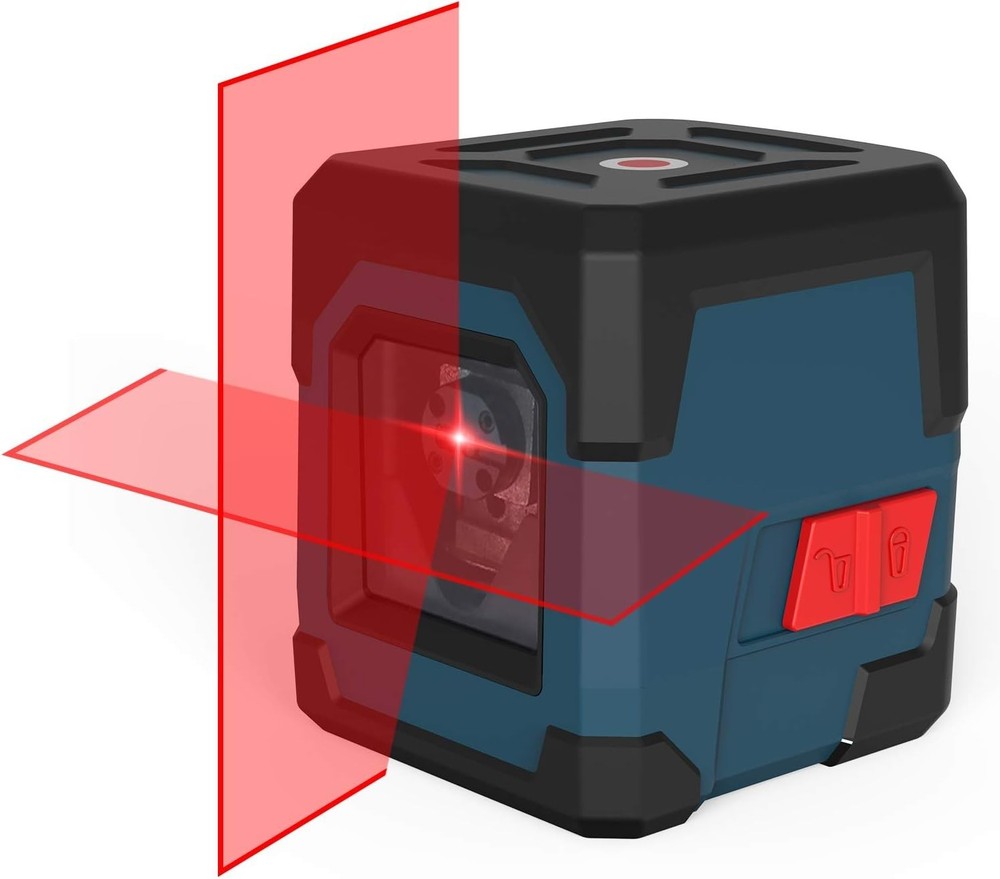Laser Level, Cross Line Laser with Self-Leveling, Vertical and Horizontal Lin...