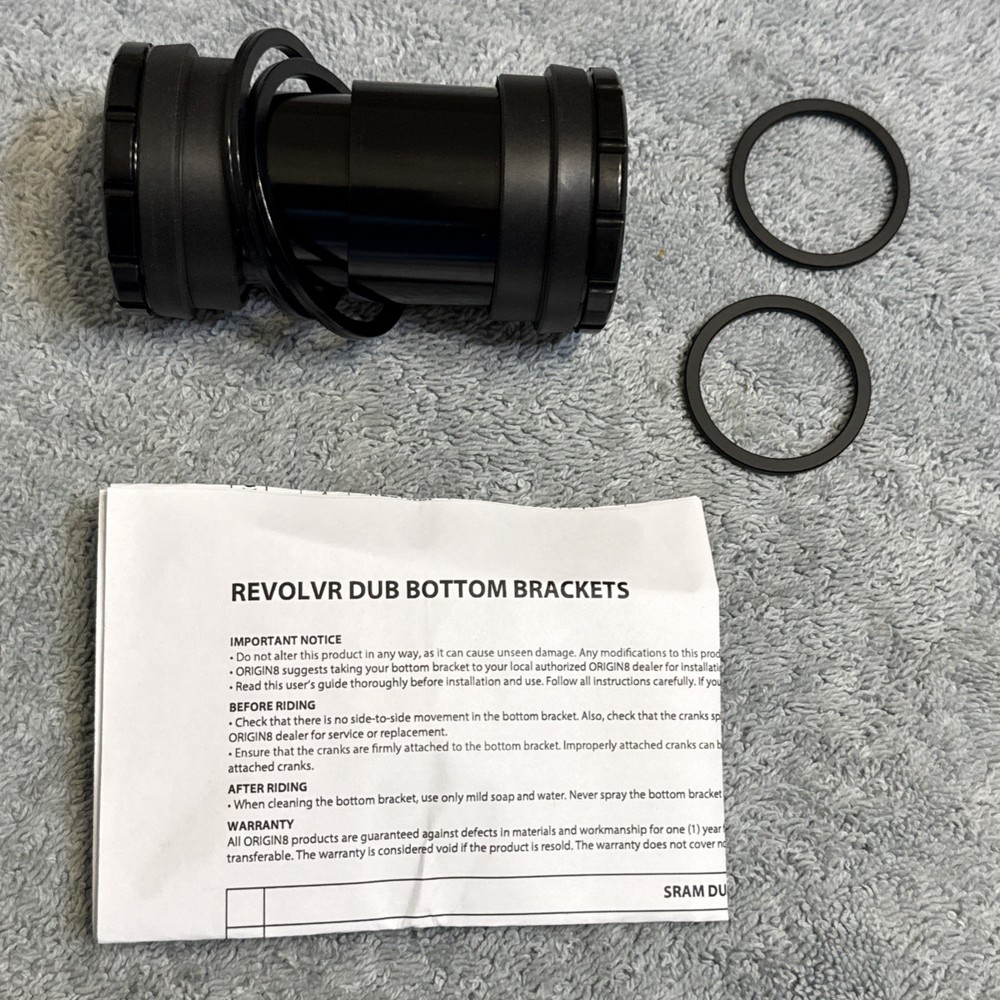 Origin8 Revolvr BB30 Outboard Thread-Together Bottom Bracket 68/73mm [caw]