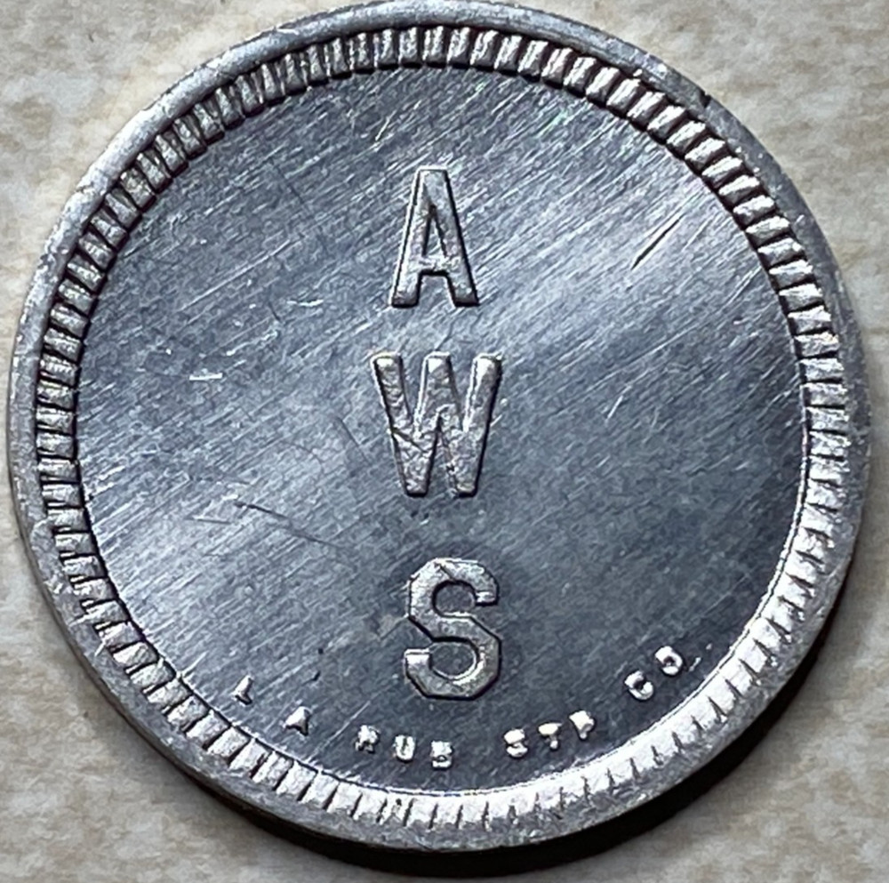T9057 AWS, Unknown  Anillo Restrike Arcade Token
