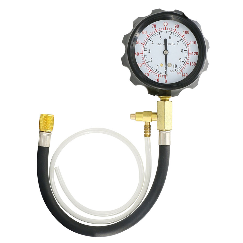 0-140PSI Fuel Injection Pump Pressure Tester Injector Pump Pressure Gauge Kit US