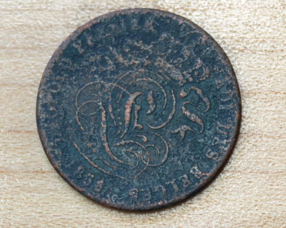 1856 Belgium 2 Centimes Leopold I