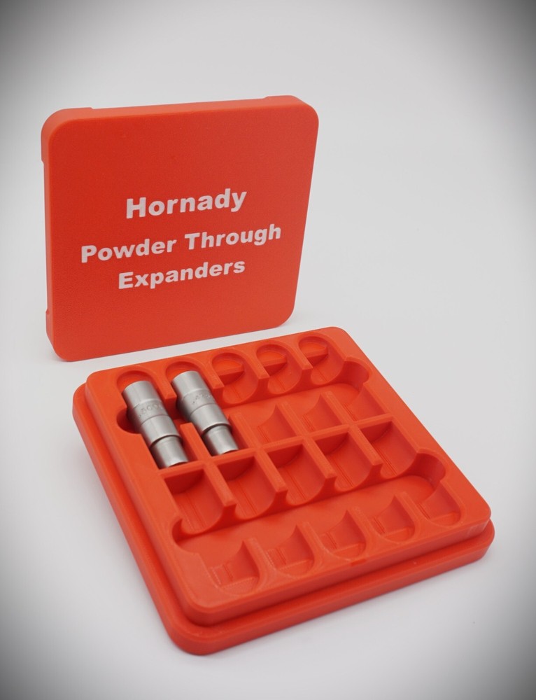 Hornady Powder Through Expanders PTX Storage Case Reloading Tool By RMD3D