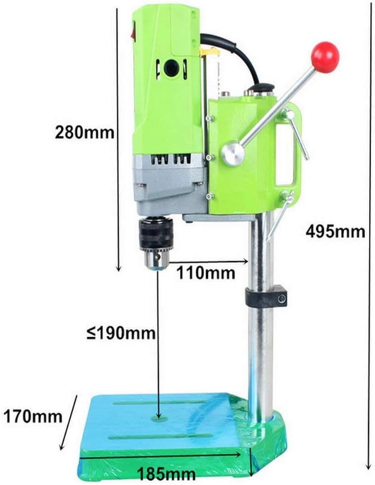 Versatile 6-Speed Mini Drill Press, Cast Iron Base