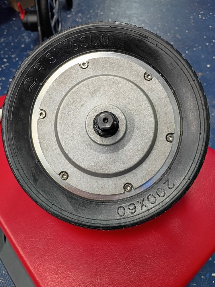 Pride I-go motor hub assembly