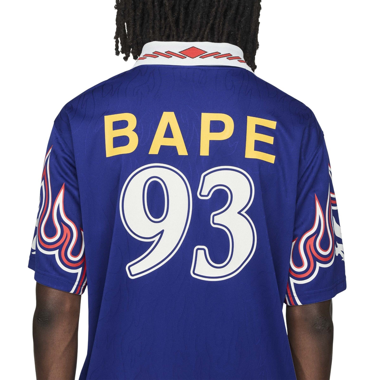 Adidas Originals x Bape (Jpan Blue) SSL Flame Jersey KF4914
