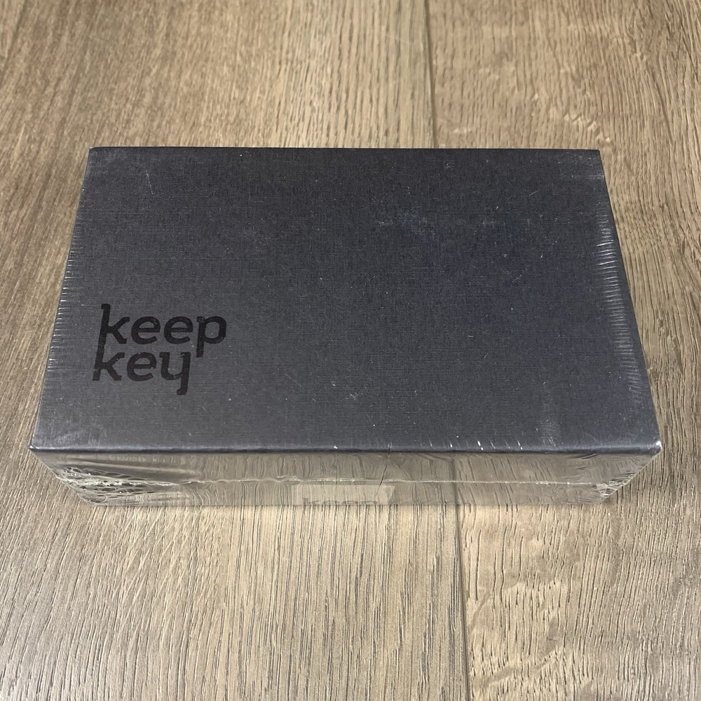 DUAL PACK Keep key The Simple Cryptocurrency Hardware Wallet Black 2 x Devices
