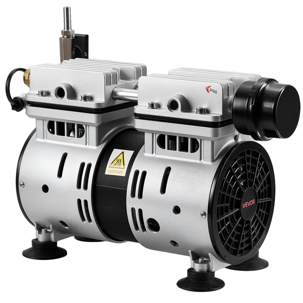 Pond Aeration Kit: 3-Acre Coverage, 5.2CFM, Oil-Free 3/4HP Compressor, Timer