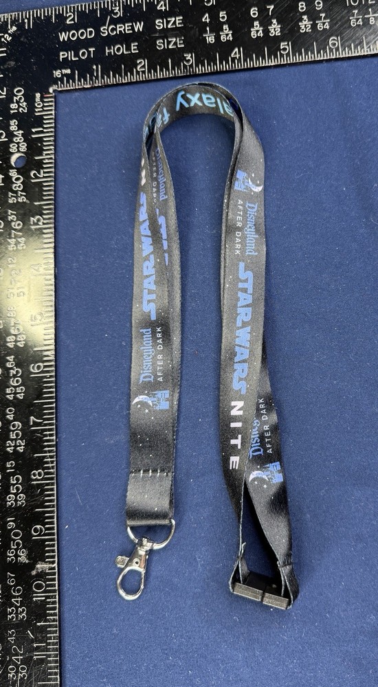 Disneyland Star Wars Nite Lanyard After Dark Event Preowned