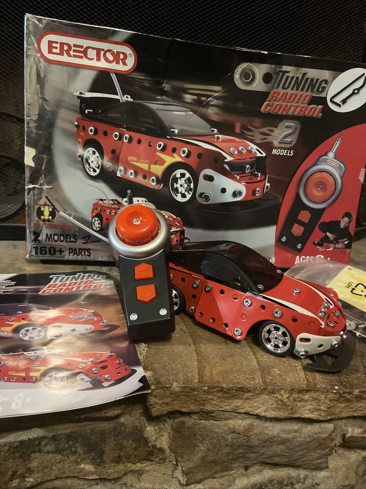 Erector Tuning Radio Control Model With Controller, Box And Instructions