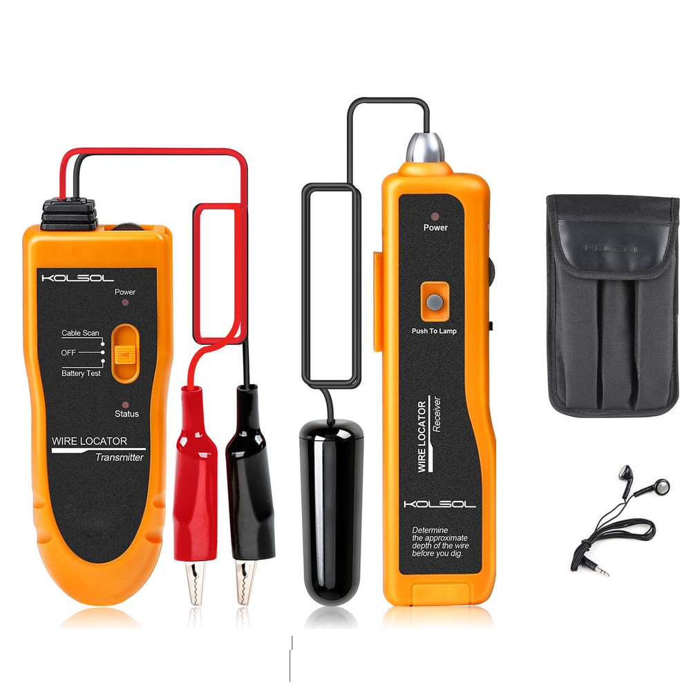 Underground Cable Locator Wire Tracer Cable Tester Cable Control Wires Detector