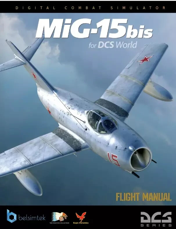 DCS Fighter Aircraft crew checklist & Operating flight manual PRINTED