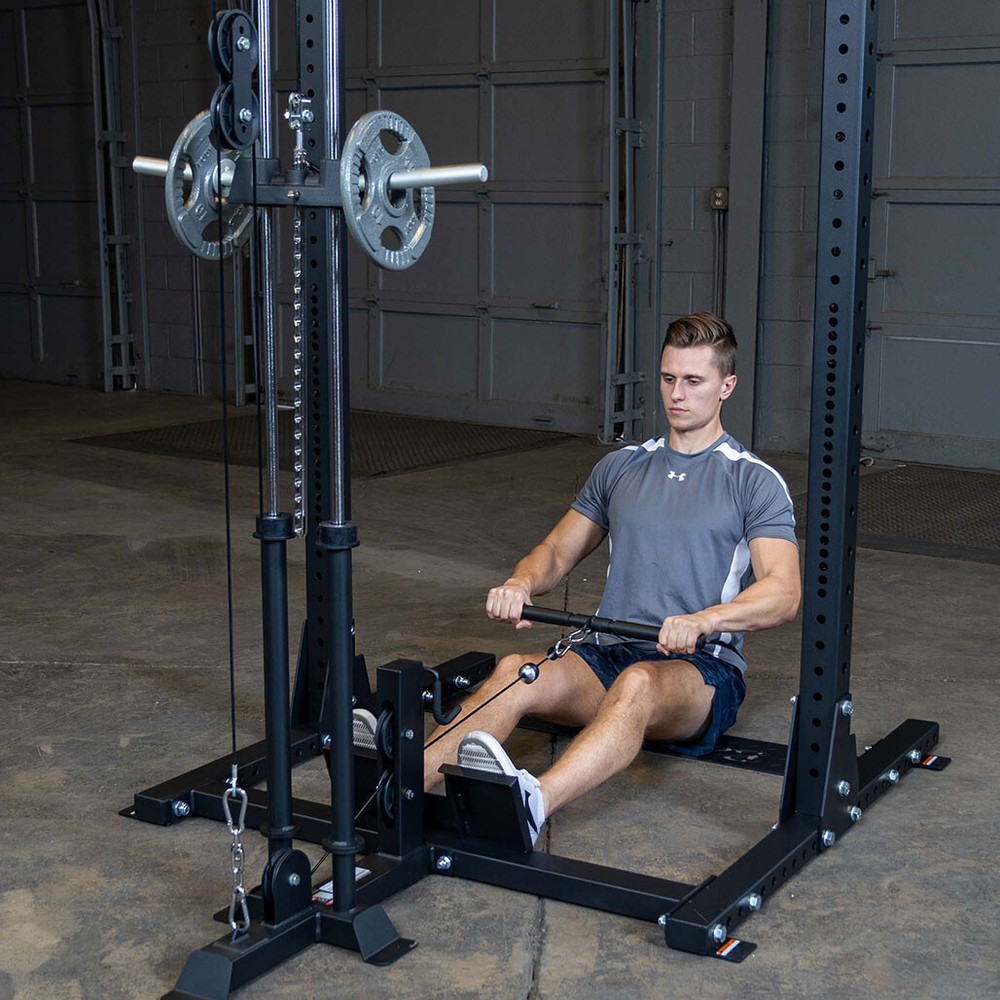 Body-Solid Half Rack Lat Attachment for the SPR500