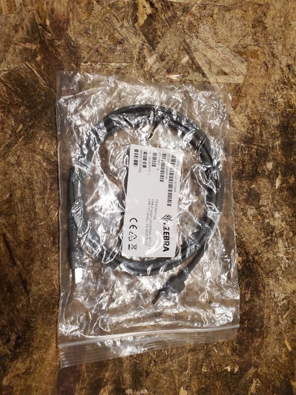NEW Zebra CBA-U21-S07ZBR USB Data Transfer Cable - USB for Barcode Scanner 7 ft