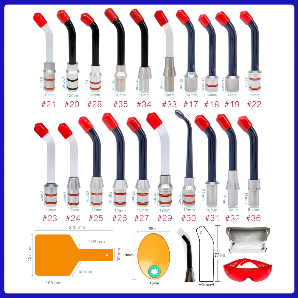 Universal Dental Optical Fiber Guide Rod Tips LED Lamp Curing Light Replacement