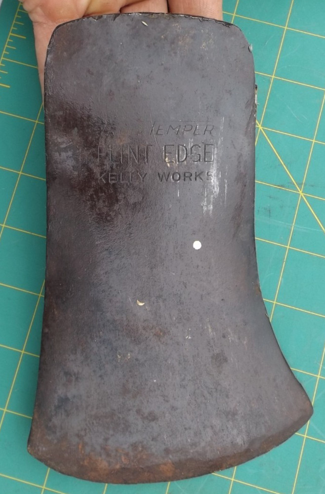 Kelly Works Flint Edge True Temper Single Bit Axe Head