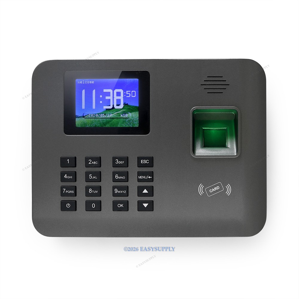 Support Remote Access Biometric Fingerprint And RFID Card Attendance Time Clock