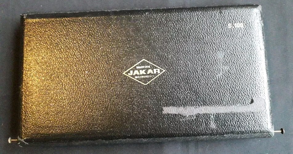 Vintage Jakar S.100 Technical Engineering Drawing Instruments W1 1