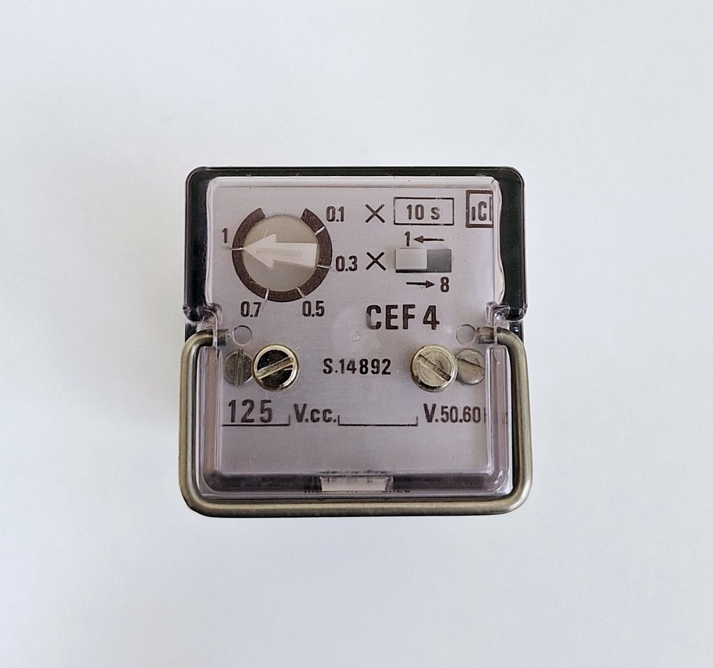 ICE CEF4 Adjustable Timer Relay 125V