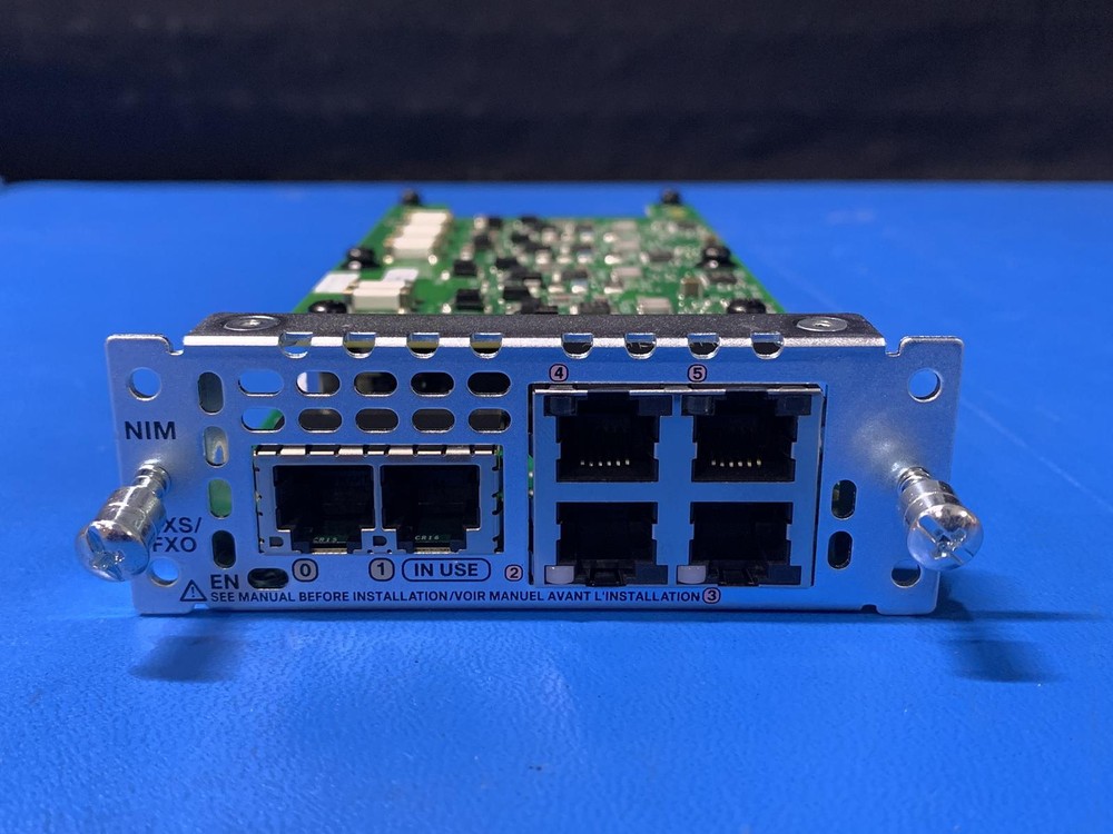 Cisco Refresh NIM-2FXS/4FXO 4-Port Network Interface Module