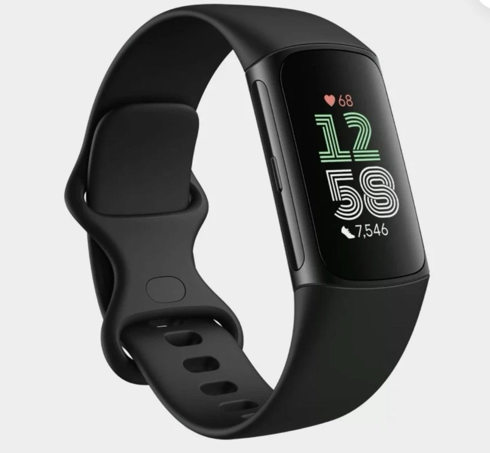 Fitbit Charge 6 Activity Tracker - Black- NEW