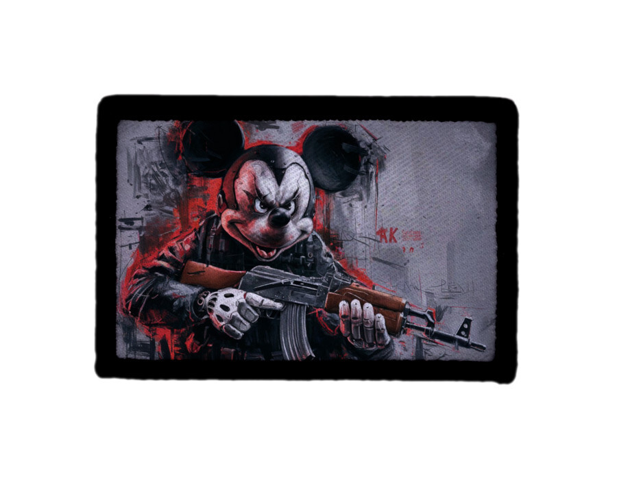 Tactical Evil Mikey Ak47 Patch Army Morale Hook [sub]