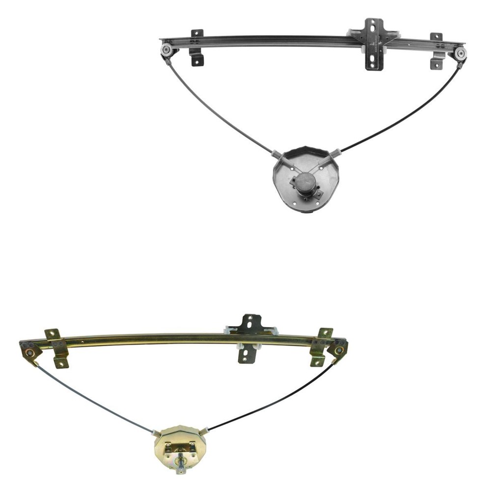 TRQ Manual Window Regulator Left Right Pair for Sidekick Tracker Sunrunner