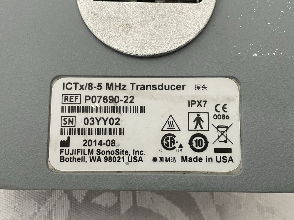 Sonosite ICTx/8-5 MHz Transvaginal Transducer