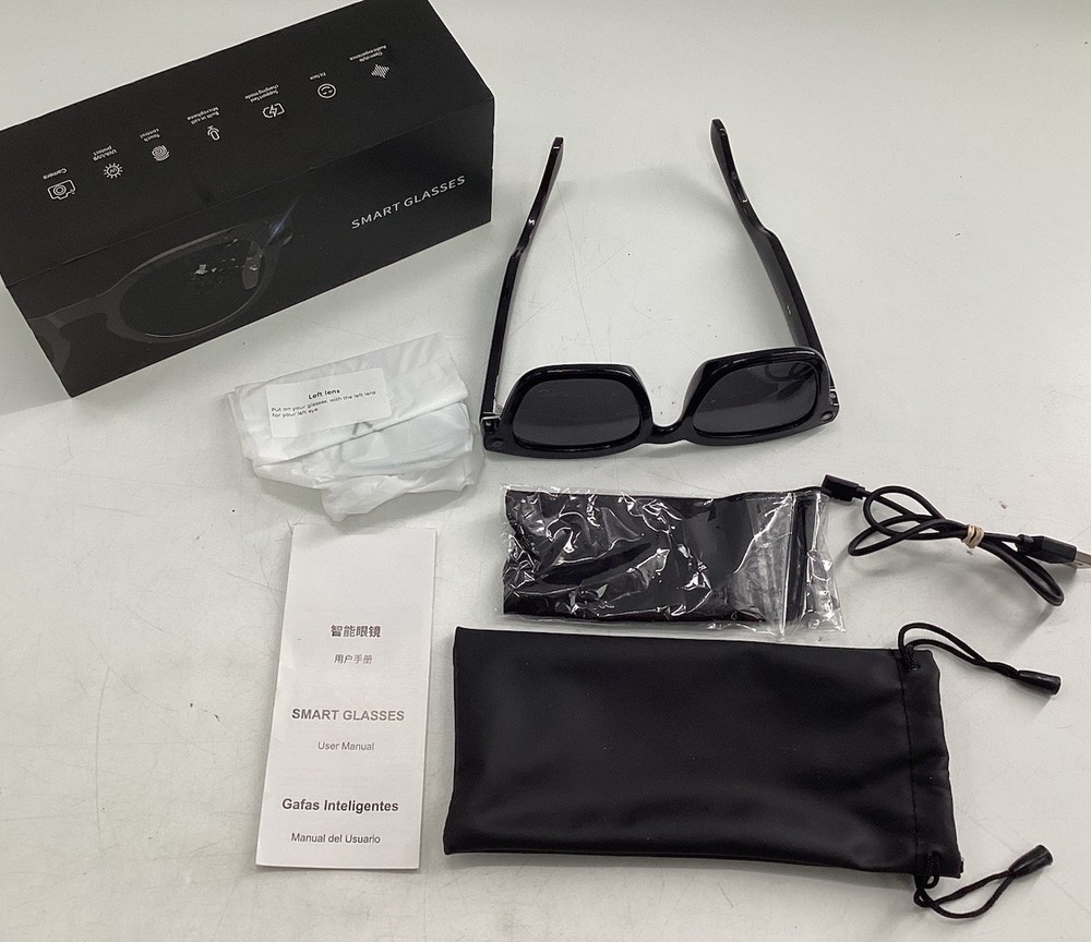 Koipsse Smart Glasses Model:V03. Black Unisex