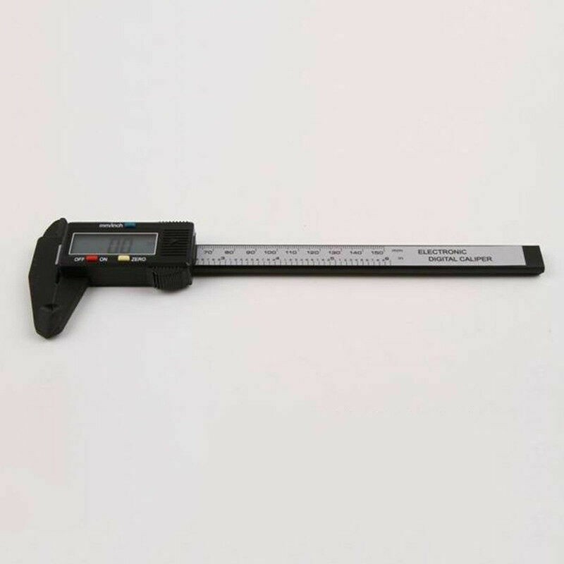 Precise Digital Electronic Vernier Caliper Carbon Fiber Micrometer 150mm