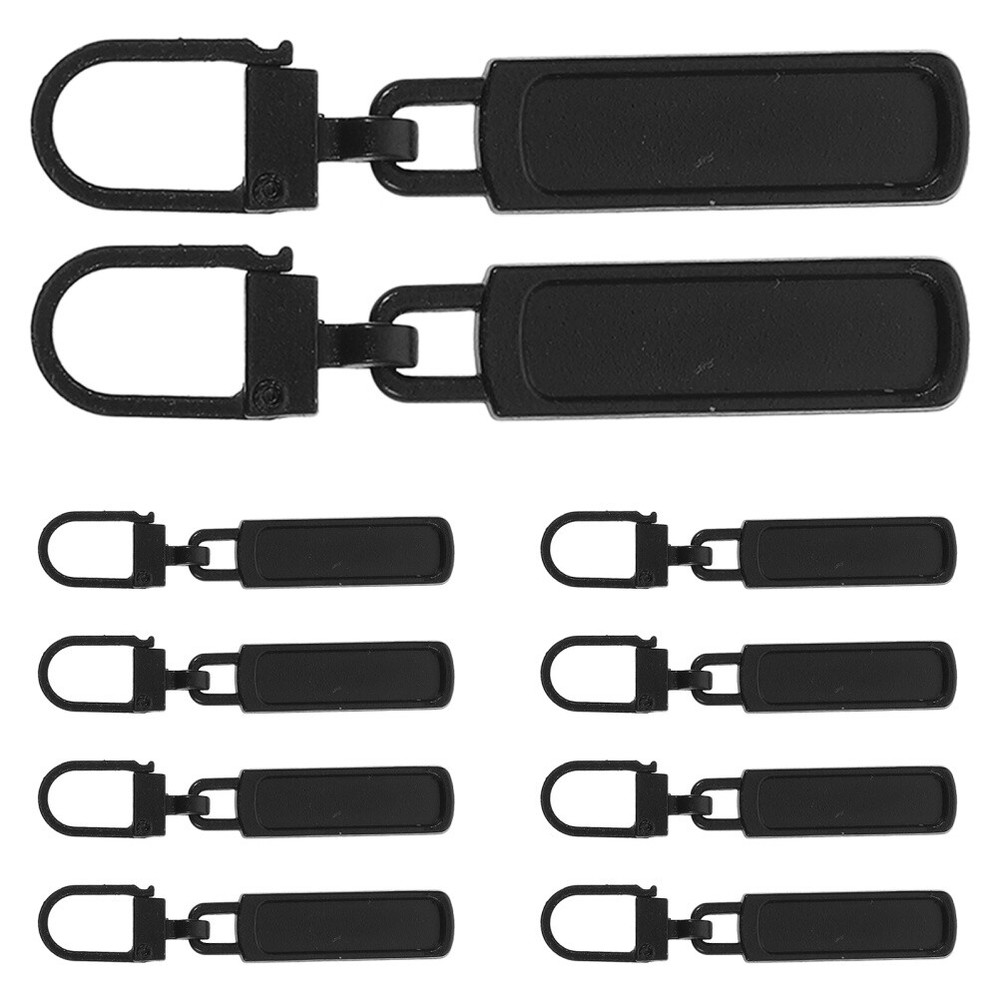 10 Pcs Zipper Tag Head Box School Bag Accessories Replacement Pull