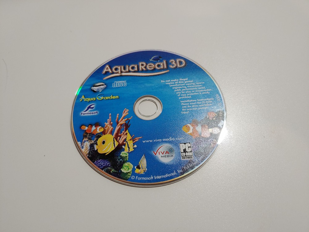 AquaReal 3D  PC AQUARIUM Software   (#L3)