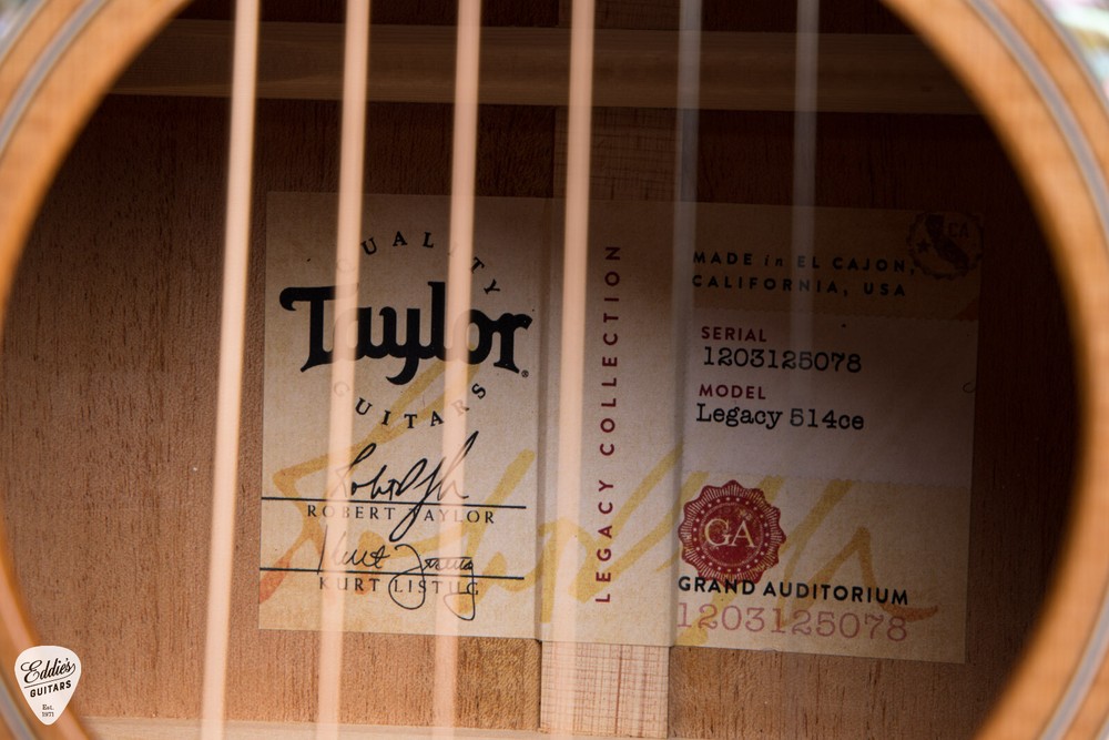 Taylor Legacy 514ce #1203125078
