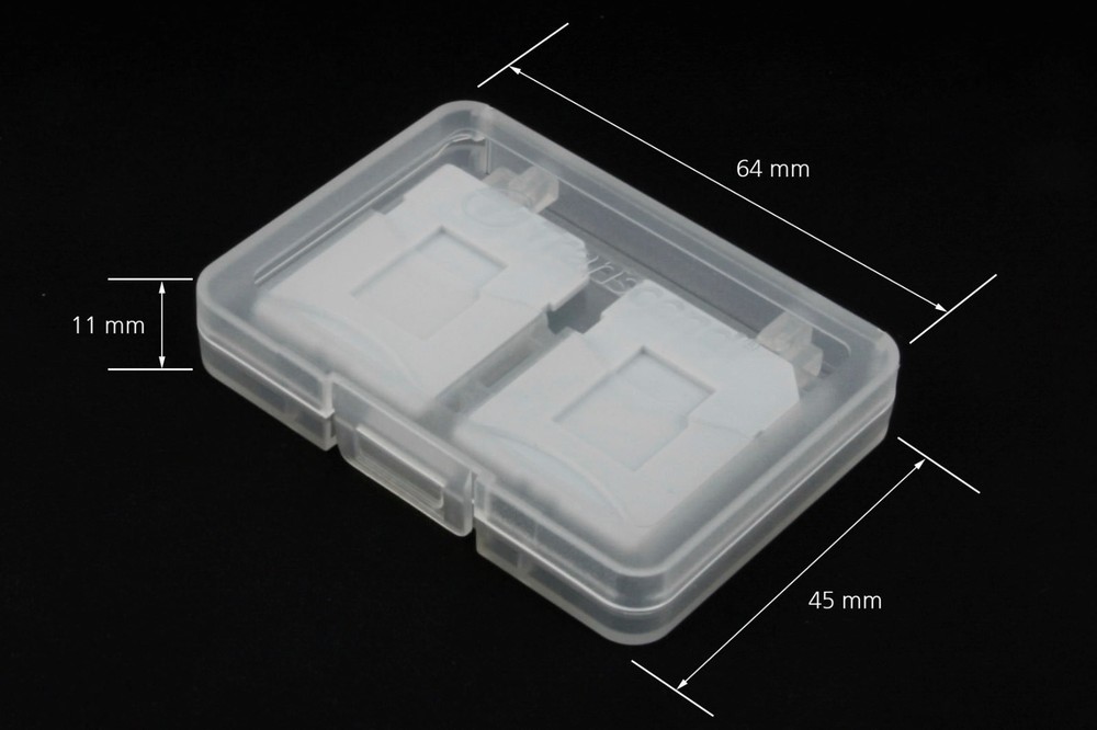 Transcend 4 SD / microSD Memory Card Storage Carrying Case