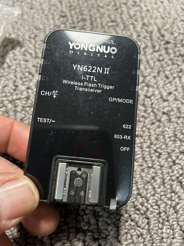 Yongnuo YN622N i-TTL Wireless Flash Controller & Trigger Transceiver Untested