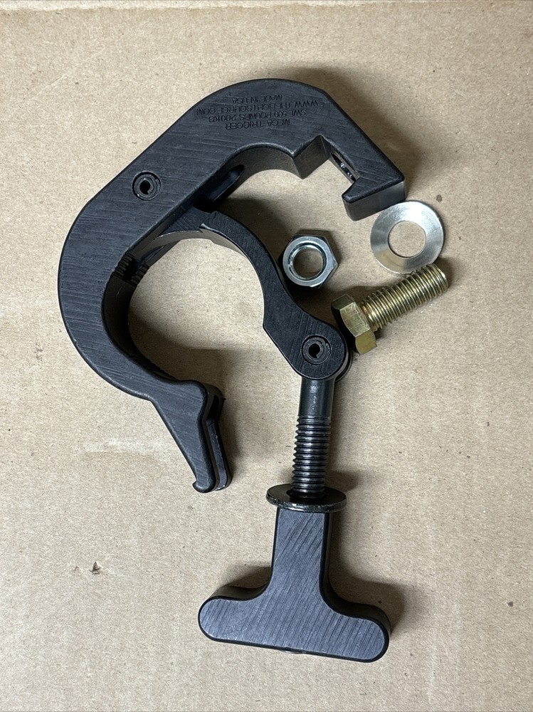 The Light Source Mega-Trigger TC Clamp SWL 500 Pounds TCB Black