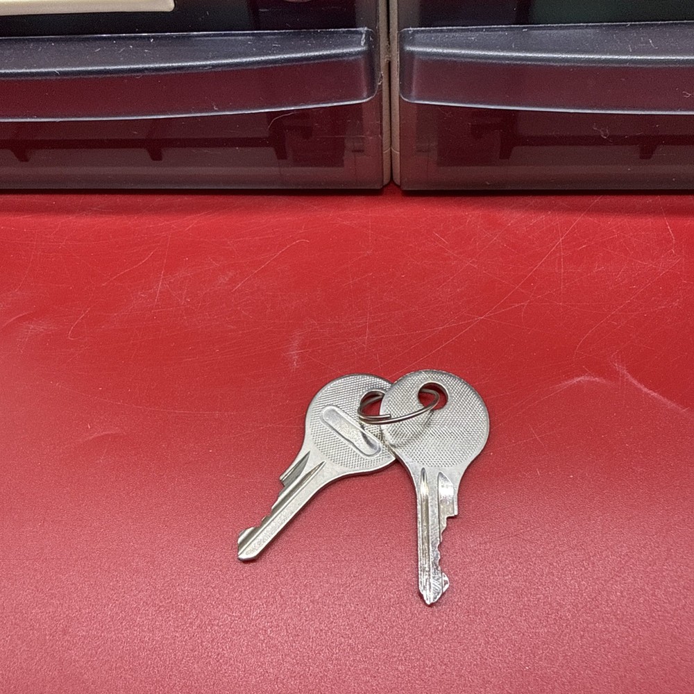 Banx Floppy Disk 3.5” Organizer Storage Drawers PC Computer Case W/ Keys