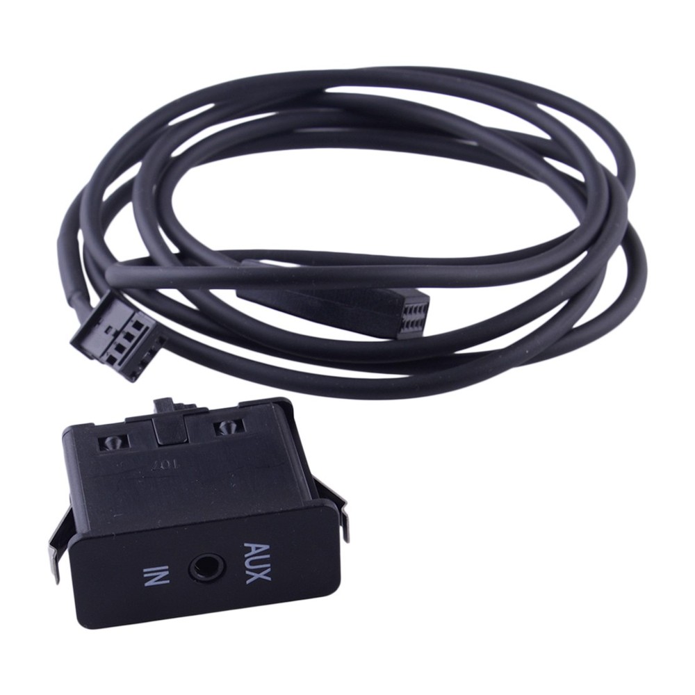 Hot AUX IN Jack Adapter Socket Interface Cable Fit for BMW 3 E46 2002-2006