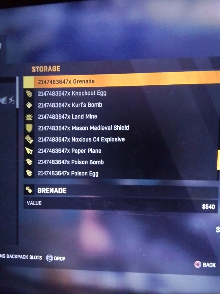 Dying Light MODDED MAX STACKS THROWABLES WEAPONS FAST DROP (PS4/PS5)