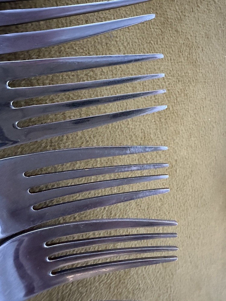 Hampton Silversmiths HSV169 Forks & Spoons - Rope Edge Glossy
