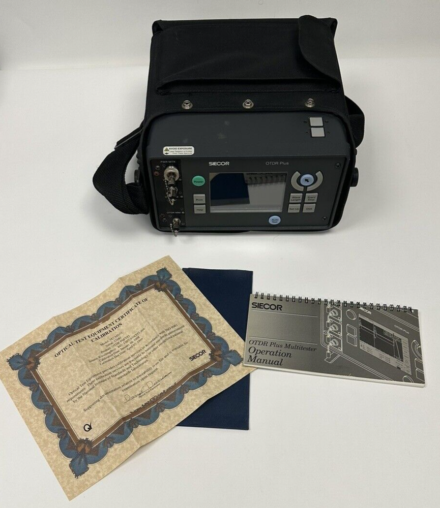 Siecor 383-MD55 OTDR Plus Multitester - UNTESTED