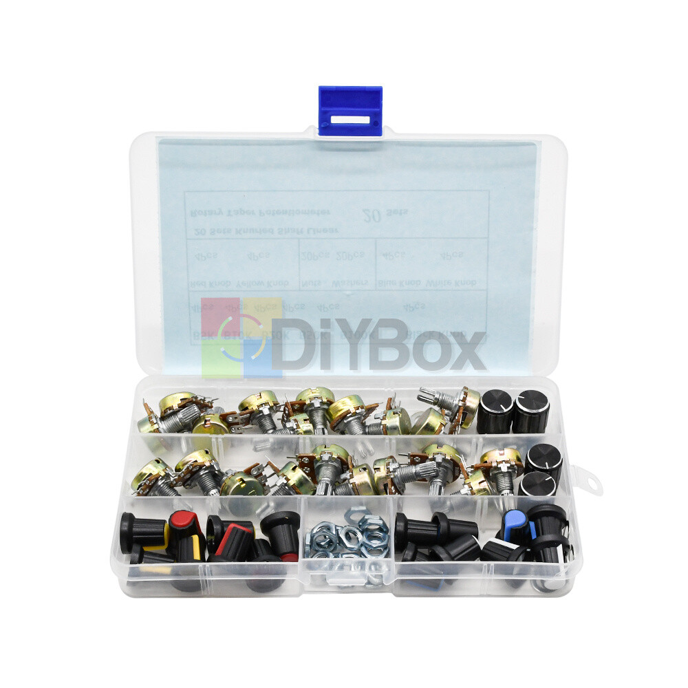 18/20/50/100PCS Potentiometer Adjustable Resistance 9/10 Specifications Package