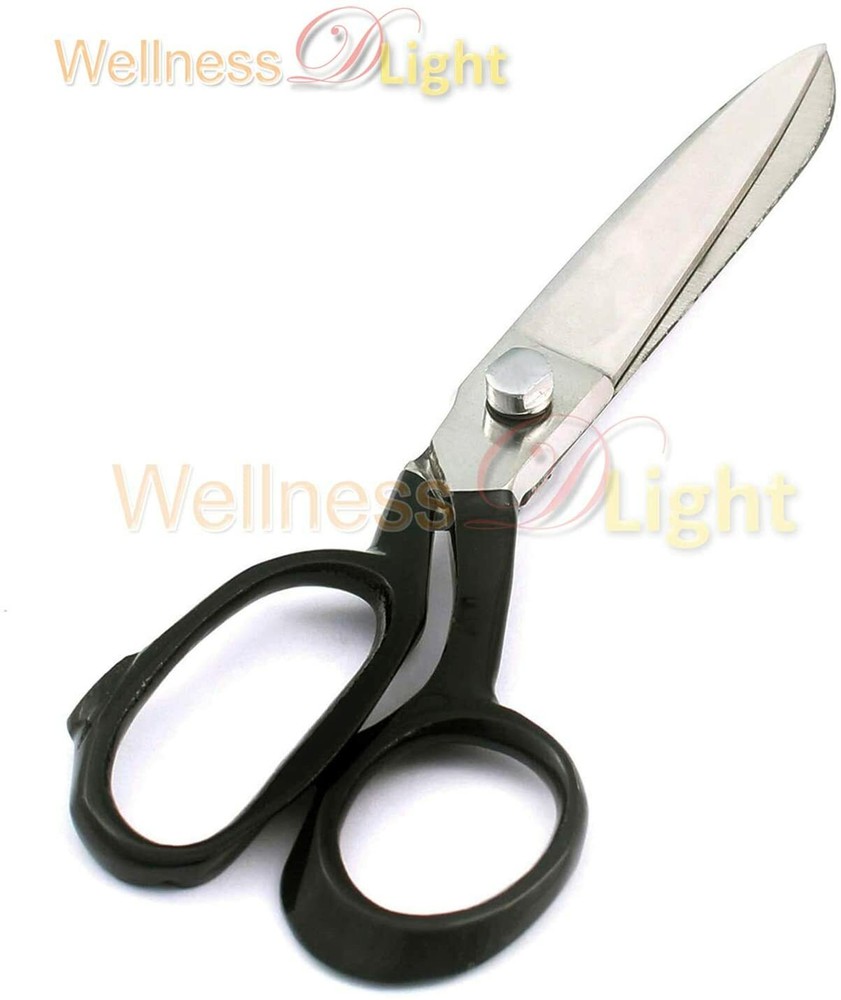 Scissors 8'' Heavy Duty Uphostlery Carpet / Shear Tailor Scissors Black Handle
