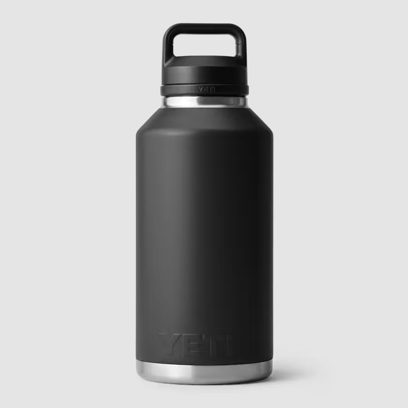 YETI 64 oz Water Bottle WITH CHUG CAP - Black