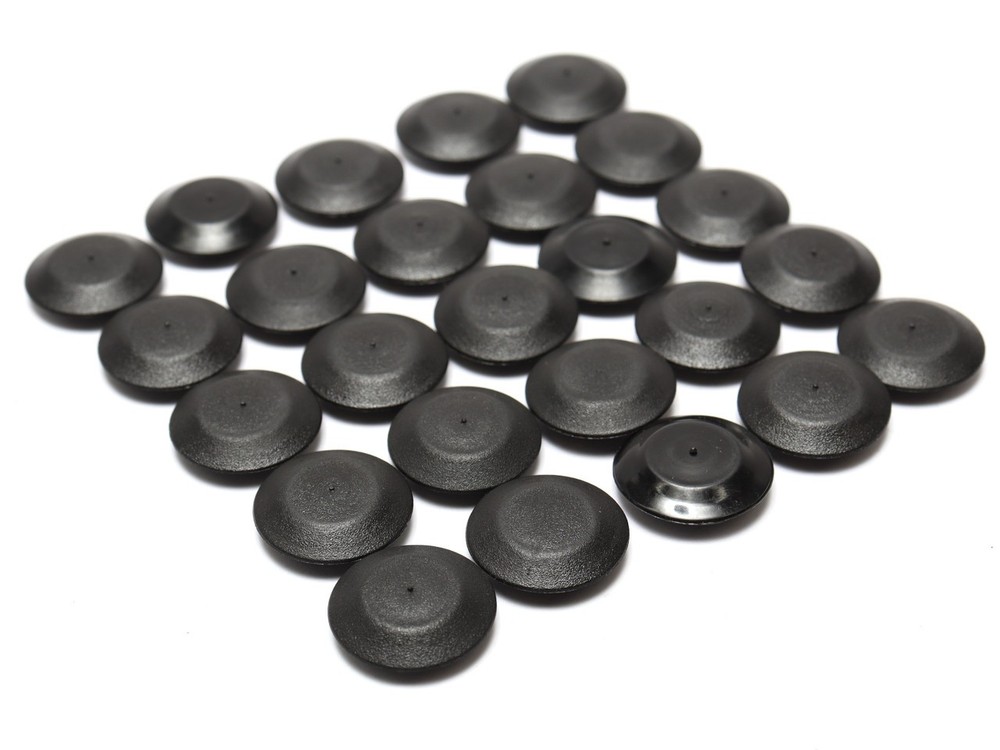 Caplugs BPF-1/2 Flush Mount Button Plugs, 25pk