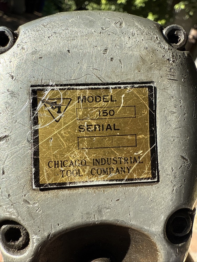 Chicago Tool Company Pneumatic Drill