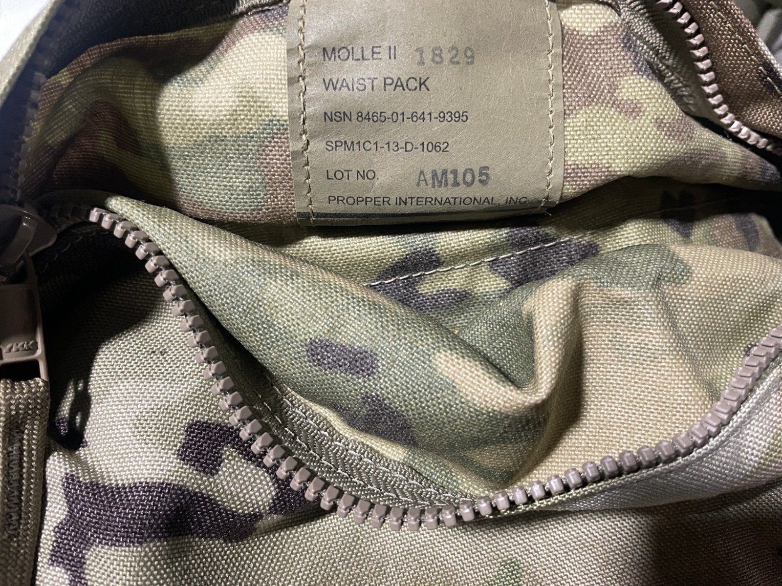 NEW USGI US Army MOLLE II Butt Waist Pack General Purpose Pouch Multicam OCP