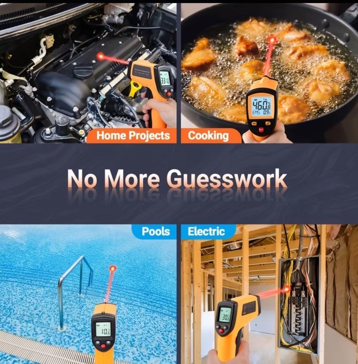🔥Infrared Thermometer laser Temperature Gun GM320 BNWT🔥