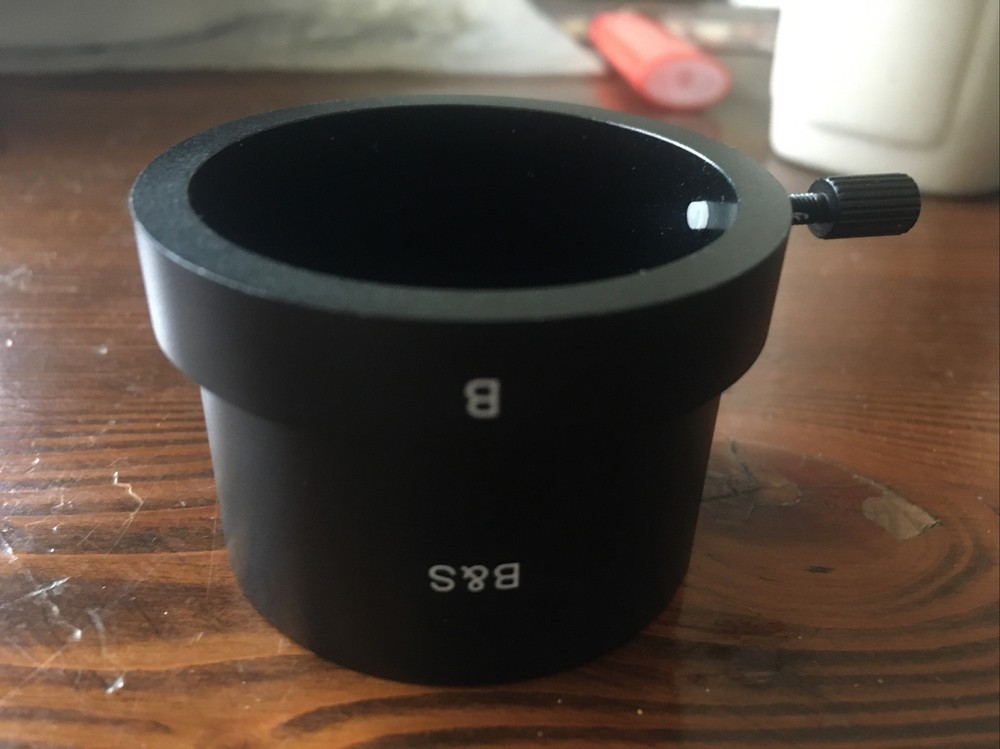 B & S Microscope Camera Mount Adapter M35 Threads x 44mm