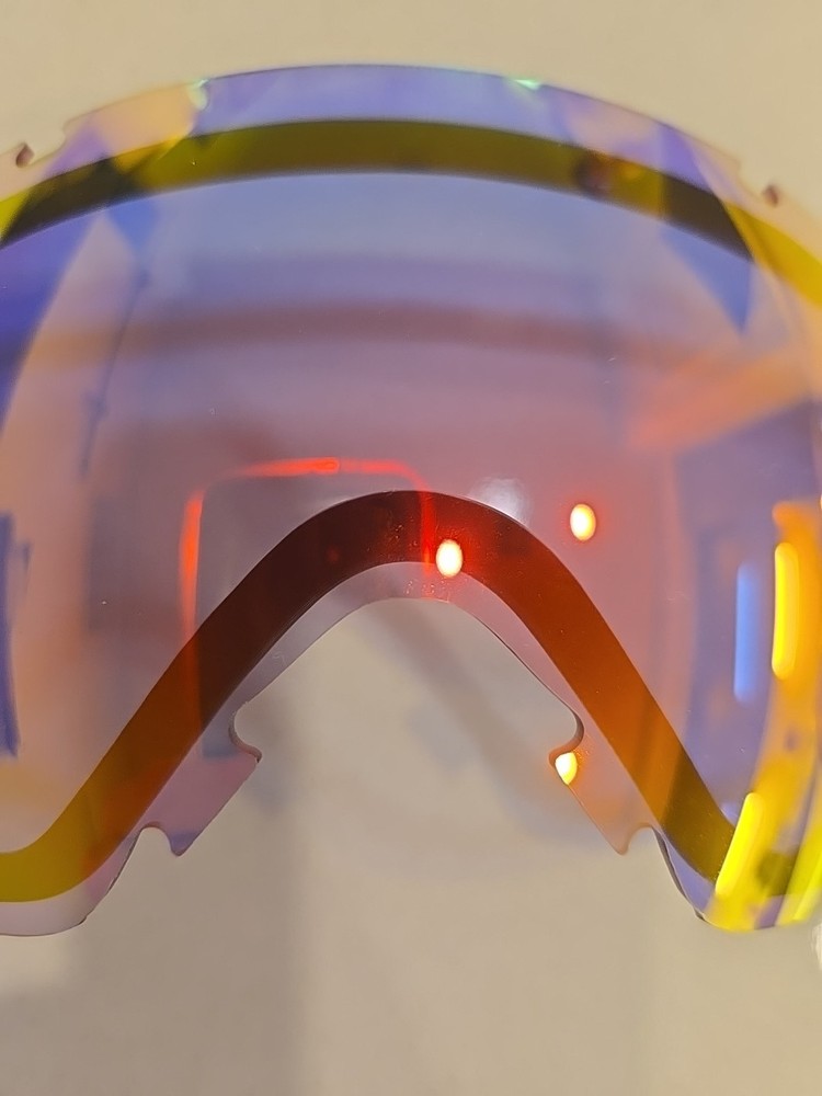 Smith I/O Chromapop Red Sensor Mirror Goggle Replacement Lens Ski
