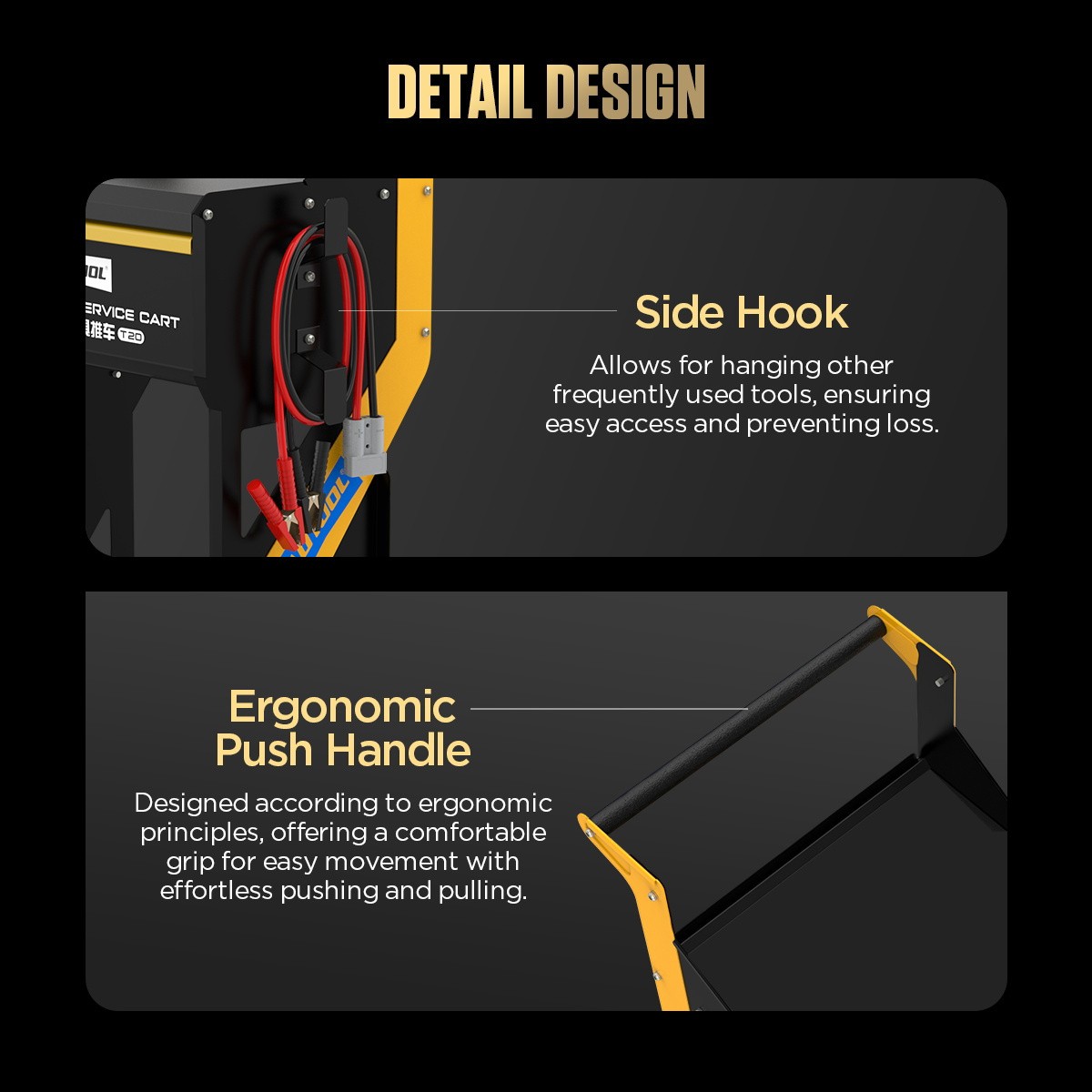 Rolling Tool Trolley Cart Storage Cabinet Car Diagnostic Service Workshop Garage